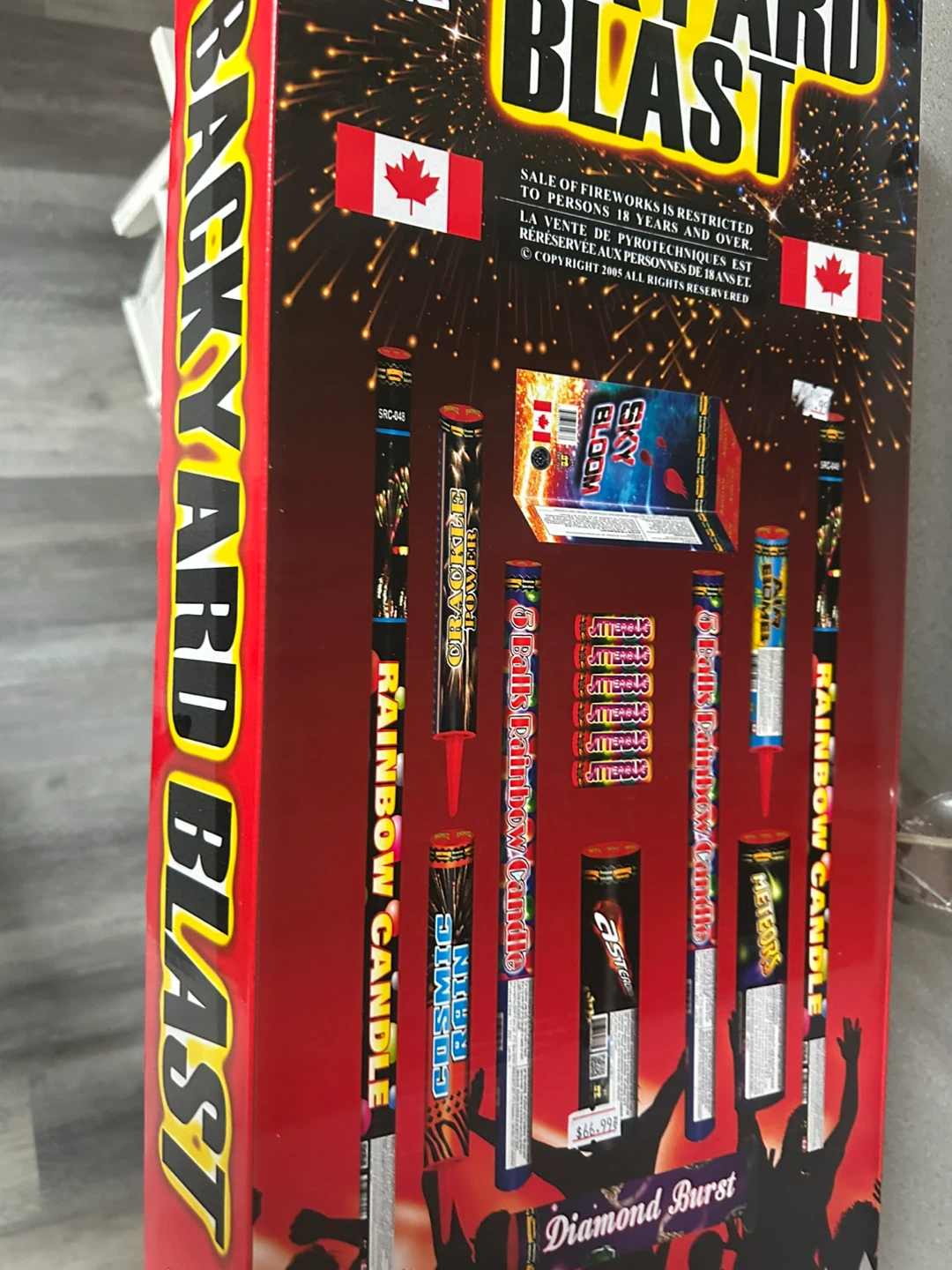 Backyard Blast Diamond Burst Fireworks - photo 2
