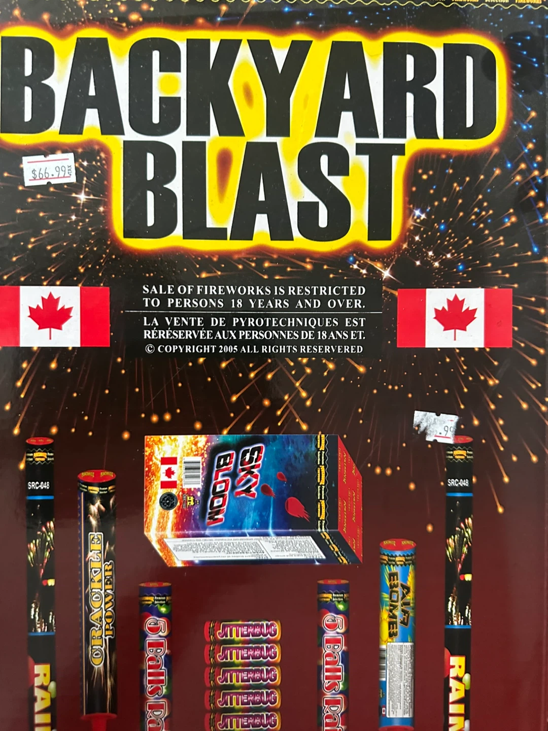 Backyard Blast Diamond Burst Fireworks - photo 4