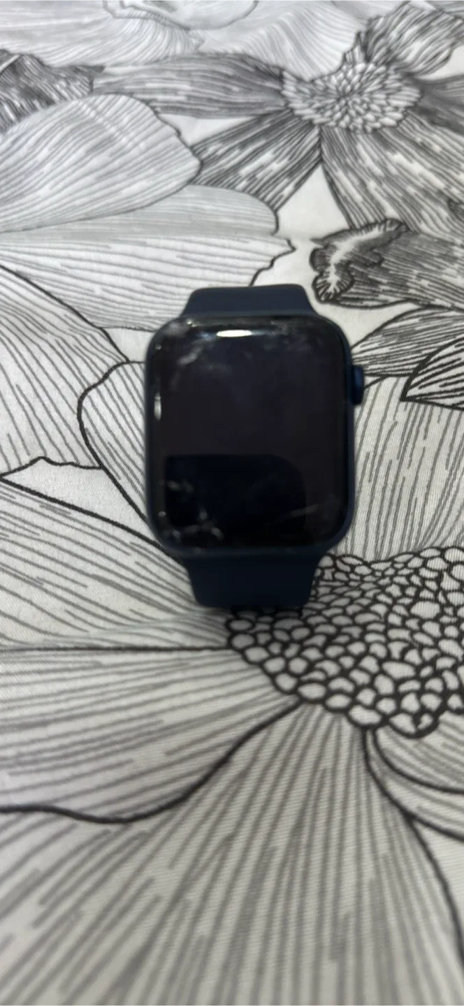 Blue Apple Watch series 6
