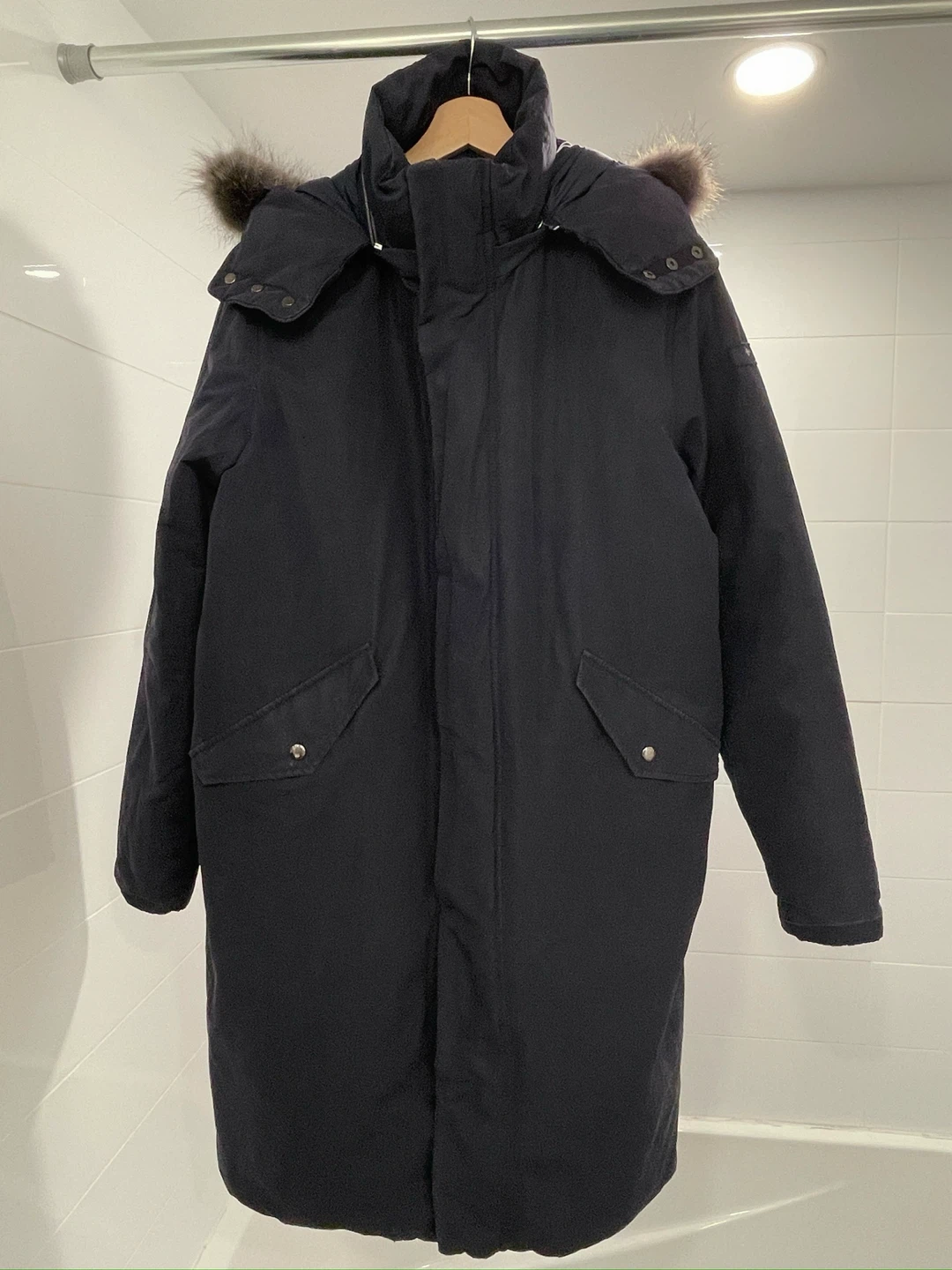 TATRAS Unisex Dark Blue Winter Down Parka