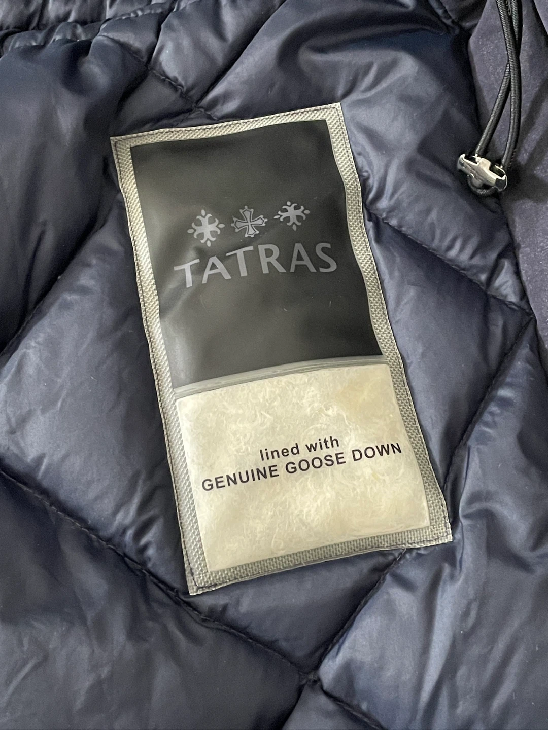 TATRAS Unisex Dark Blue Winter Down Parka - photo 4