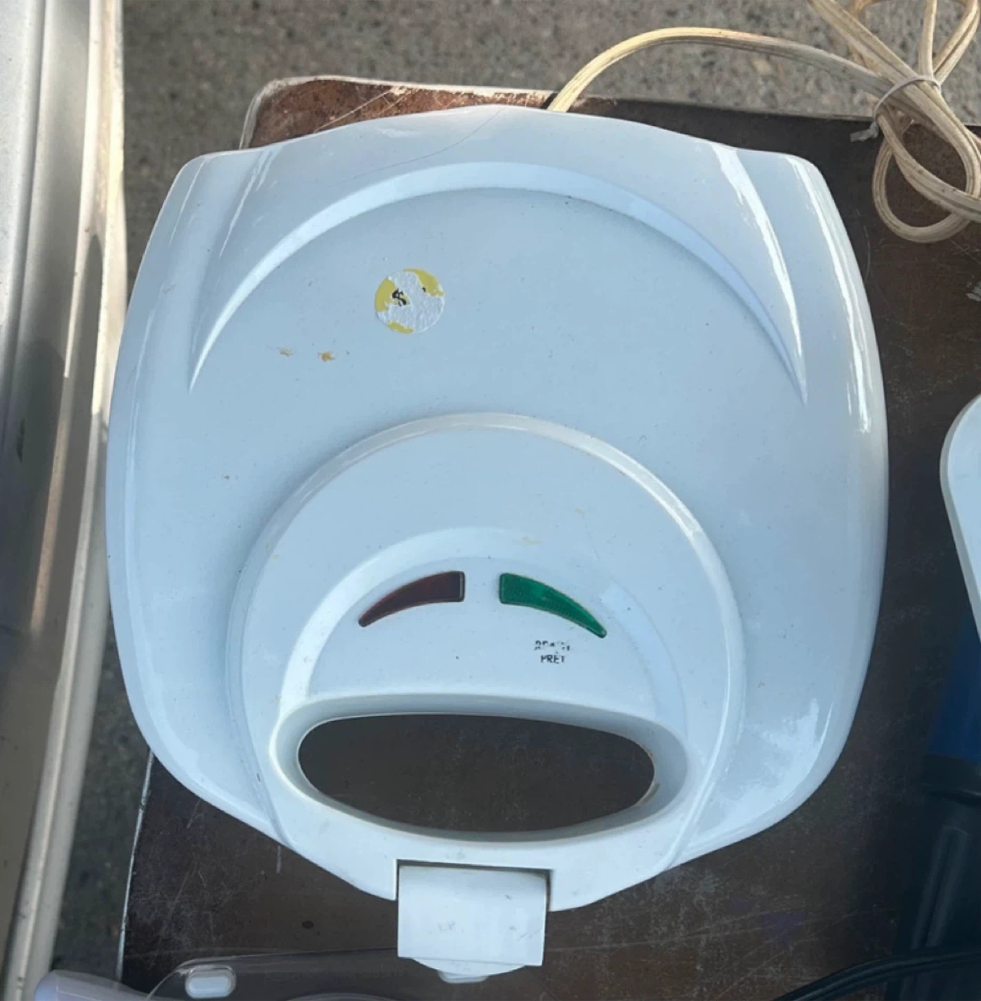 White Sandwich Maker
