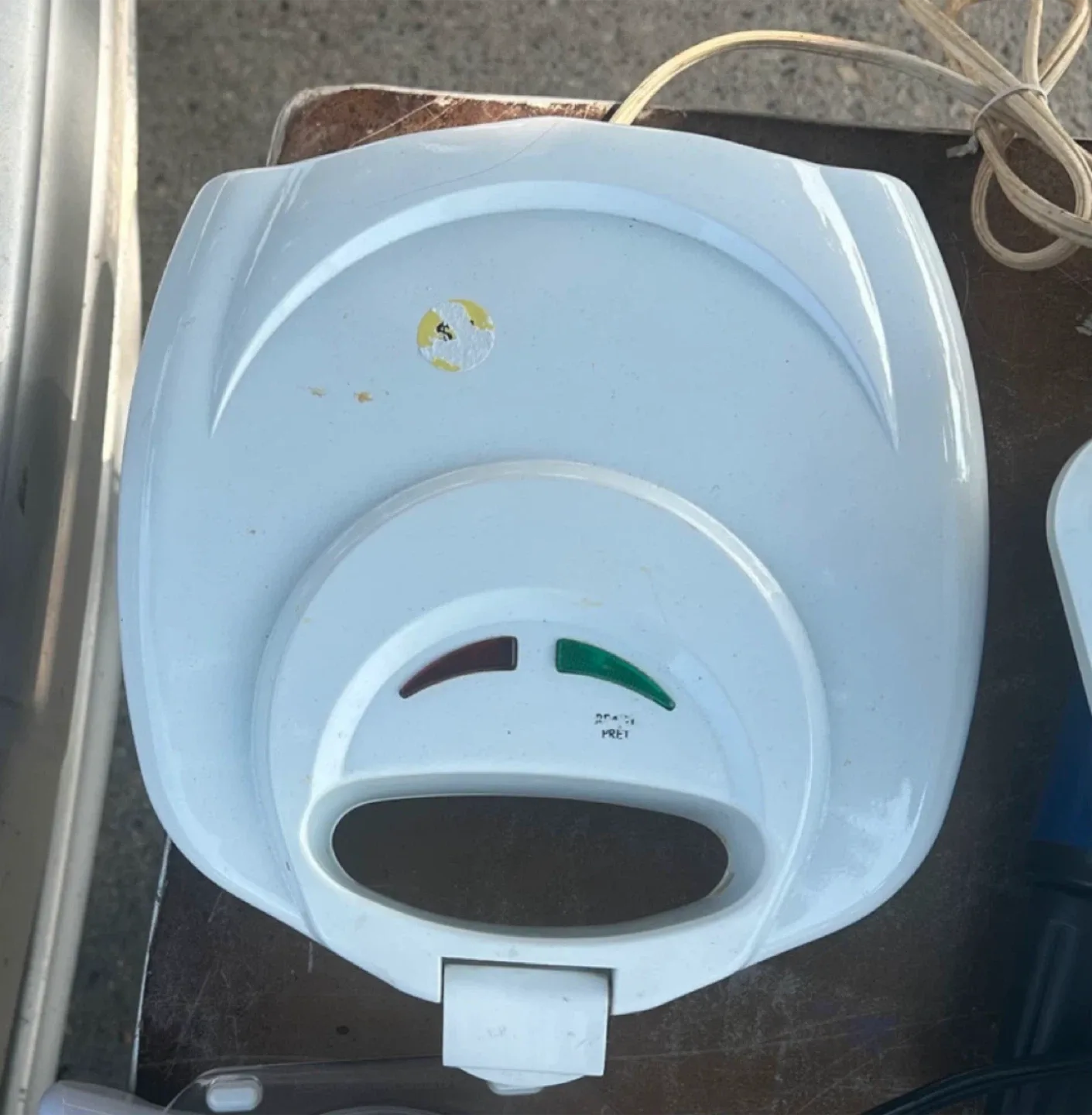 White Sandwich Maker