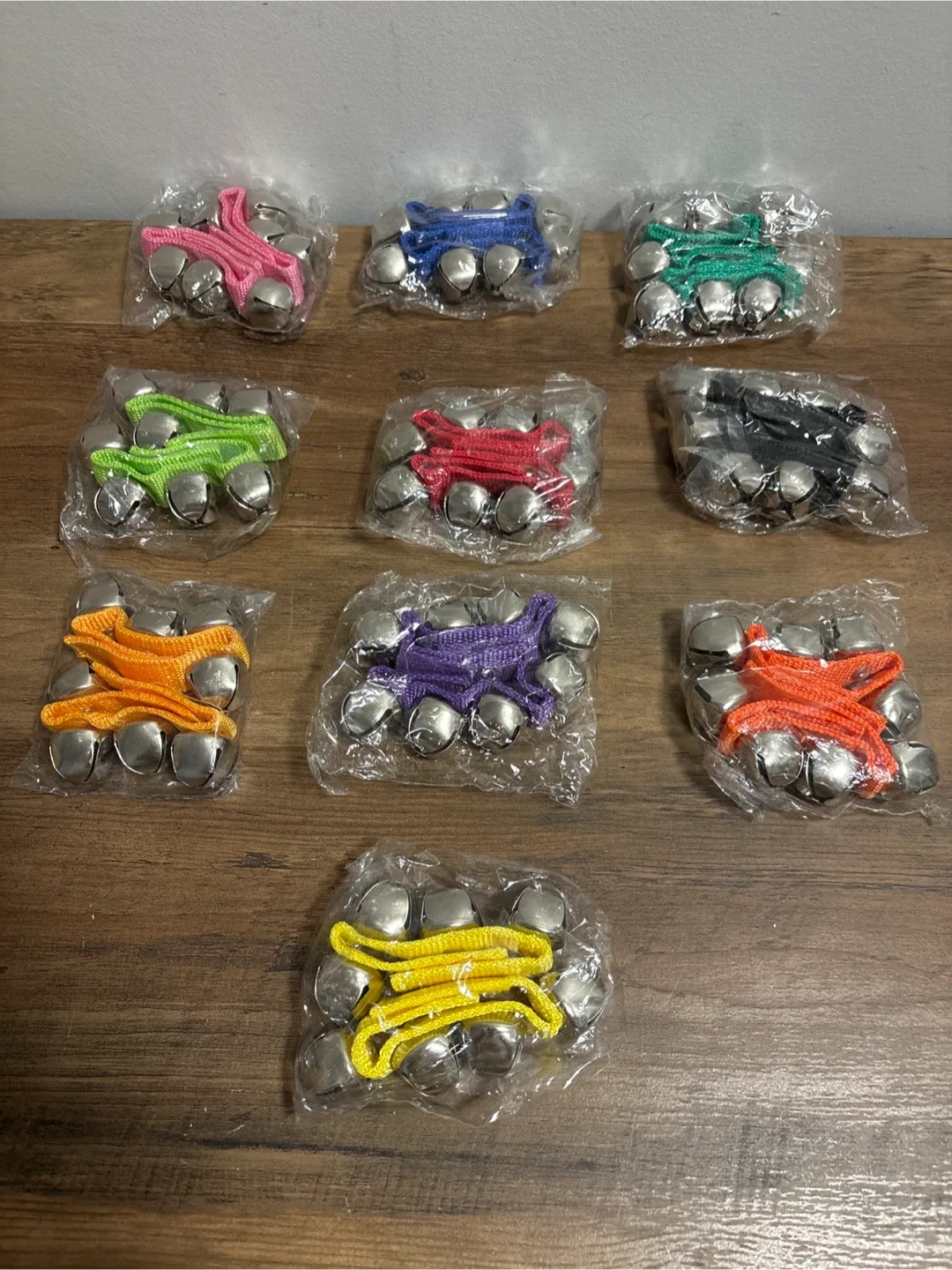 Jingle Bells Wrist Band - Assorted Colours