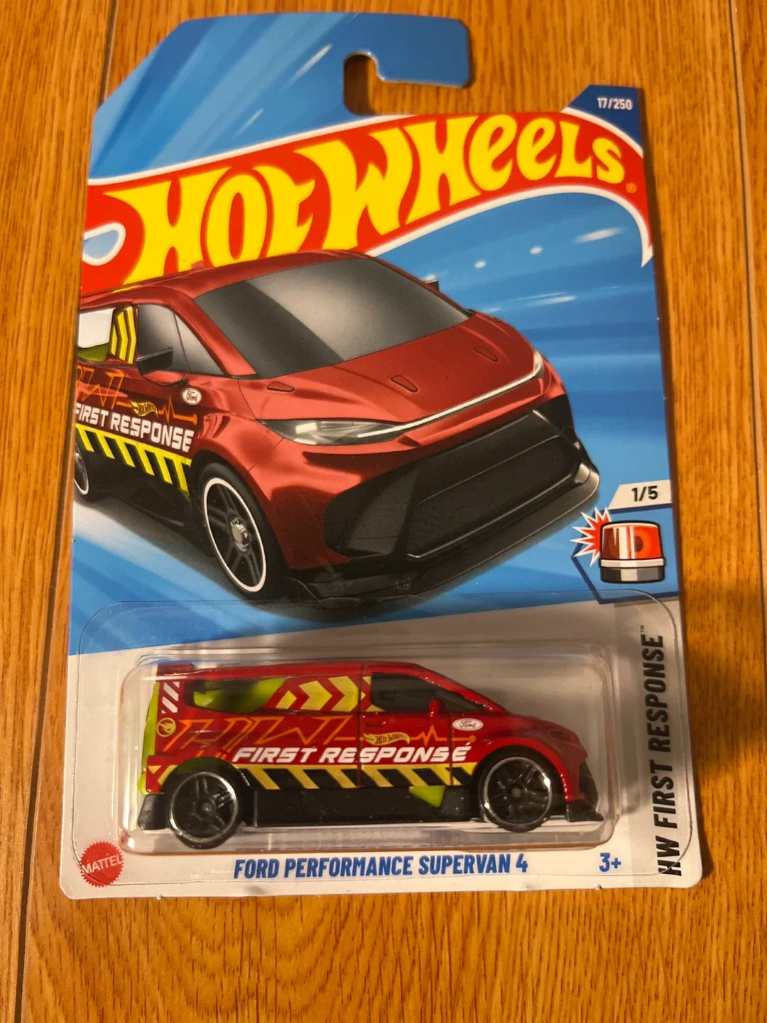 <Treasure Hunt> Hot Wheels Ford Performance Supervan 4 - New!