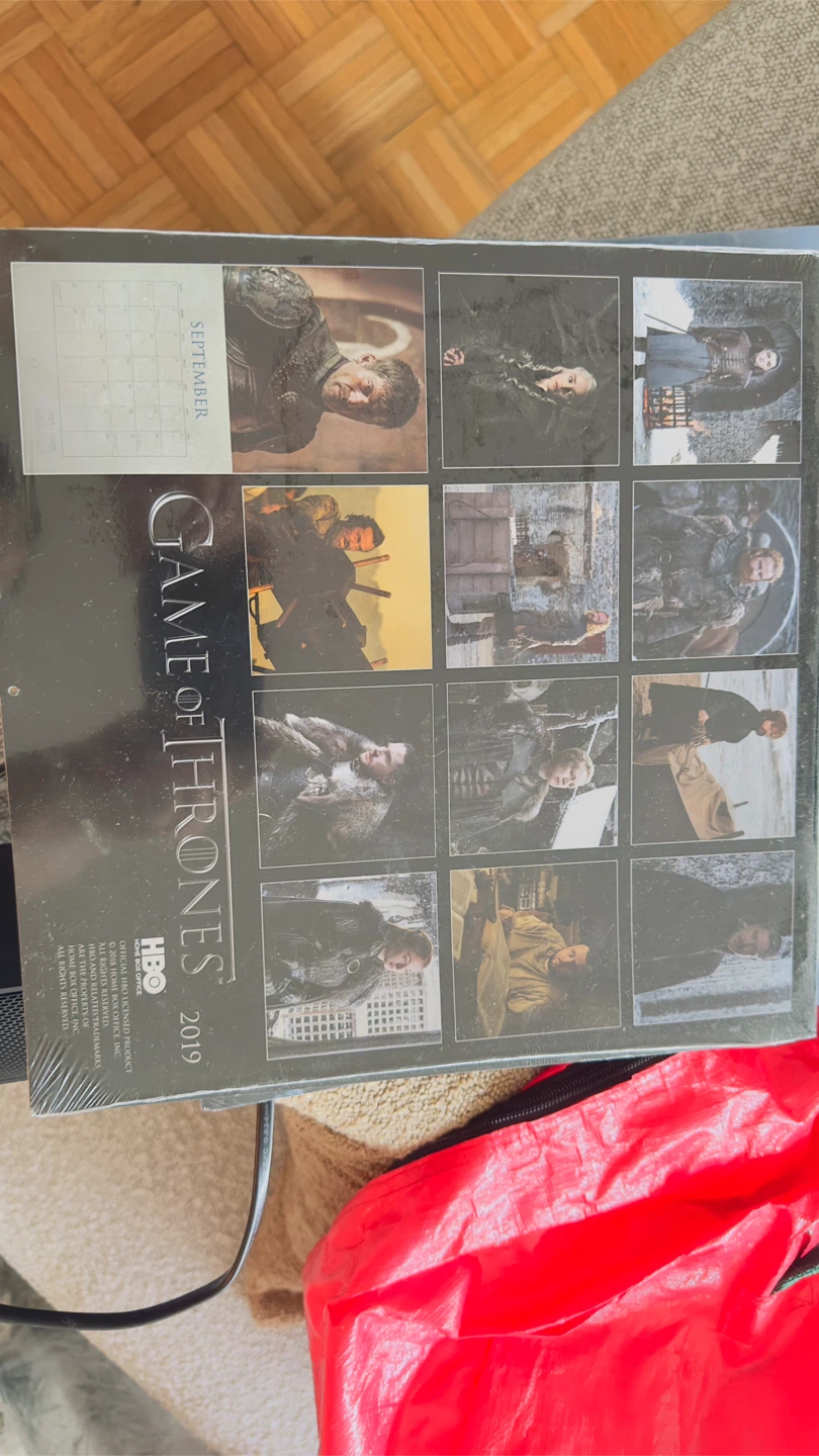 Collector’s Item.  Game of Thrones 2019 Calendar - HBO - photo 2
