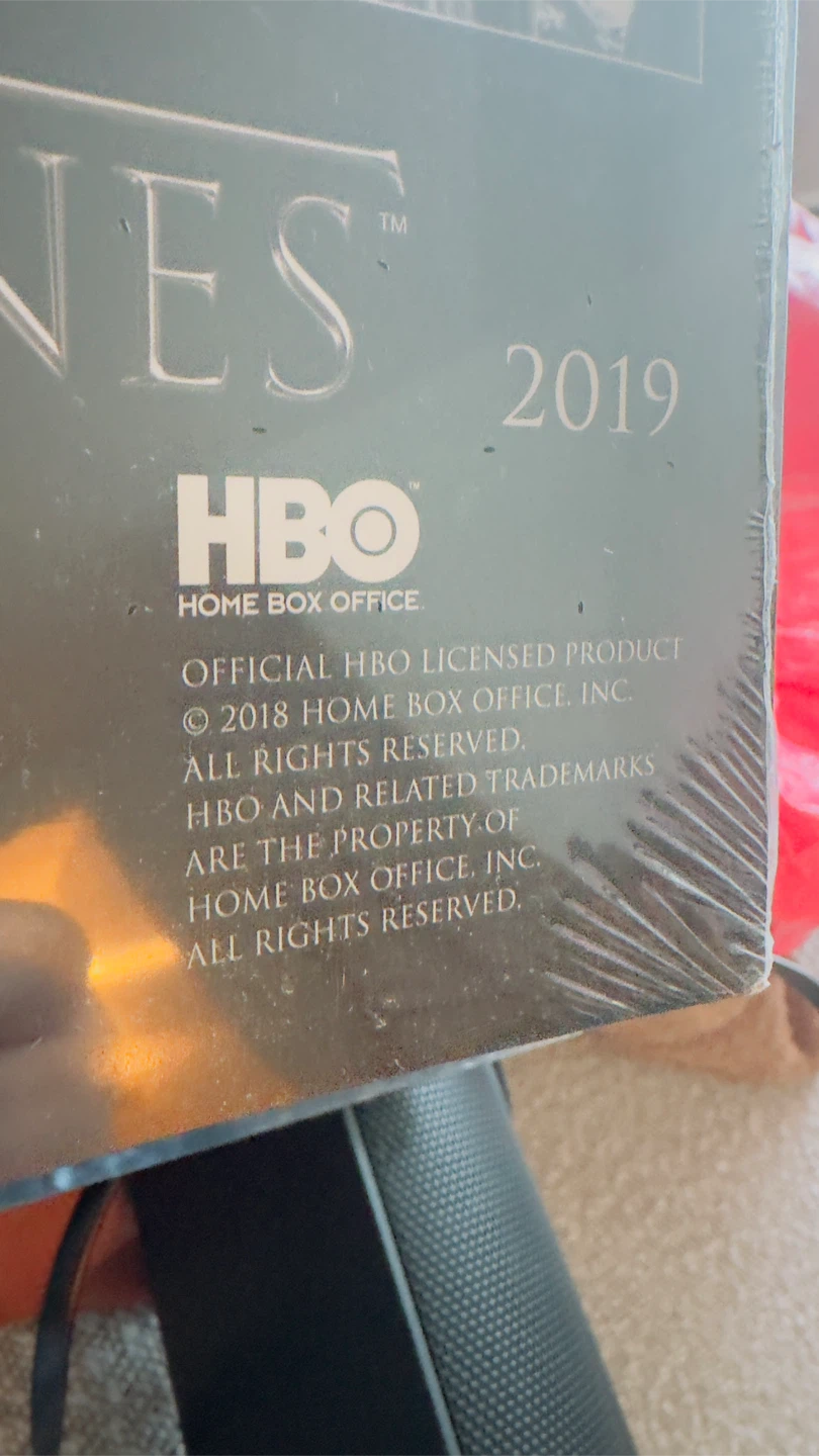 Collector’s Item.  Game of Thrones 2019 Calendar - HBO - photo 3