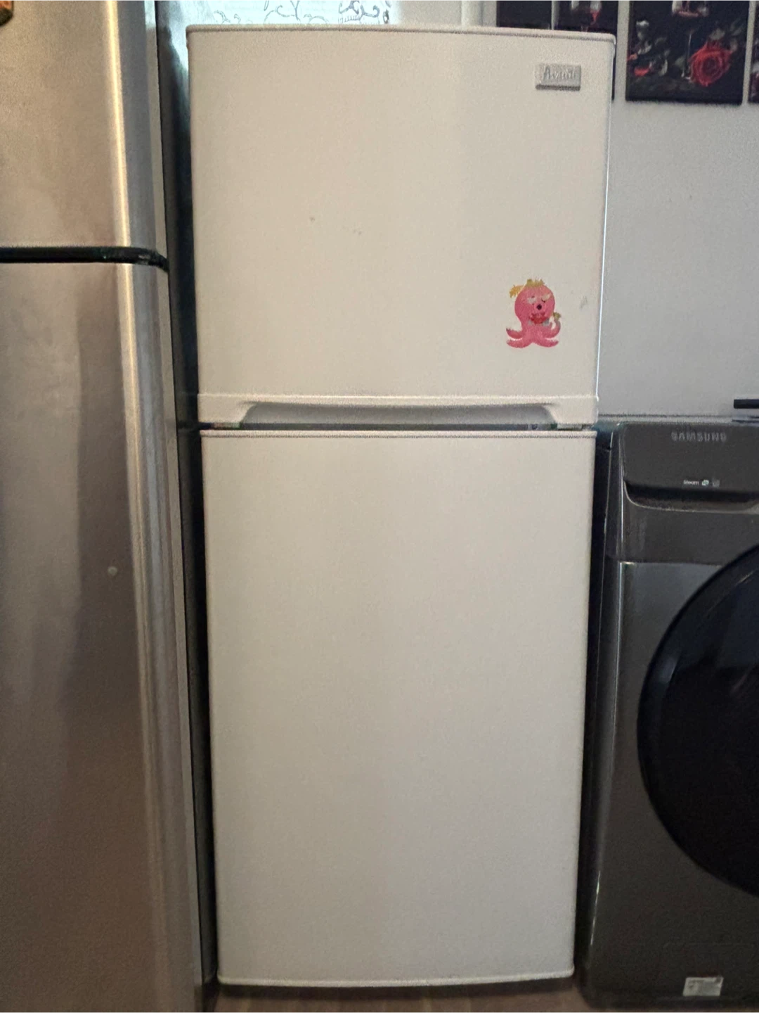 Avanti White Refrigerator