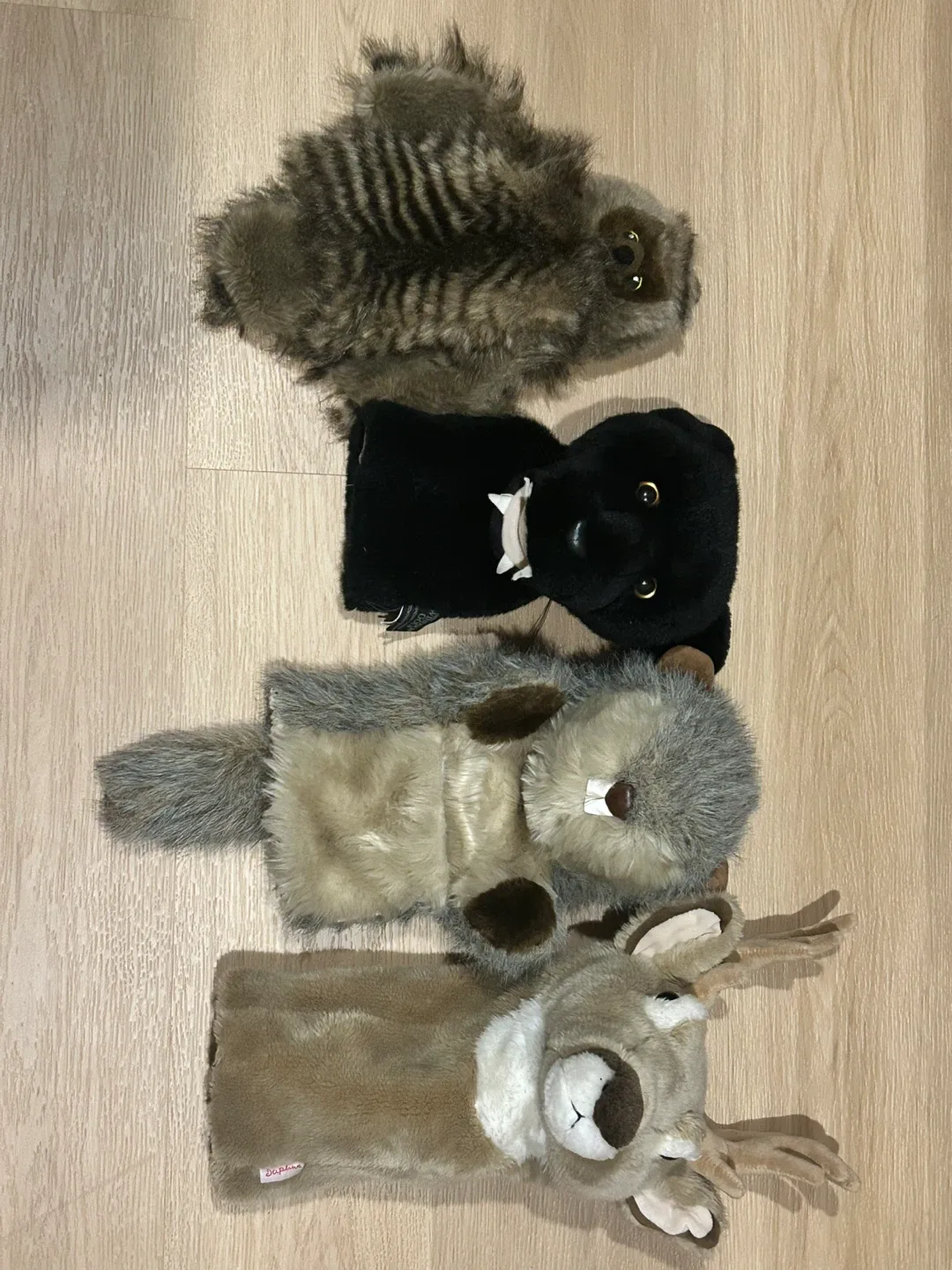 Animal Golf Club Head Covers - Set of 4