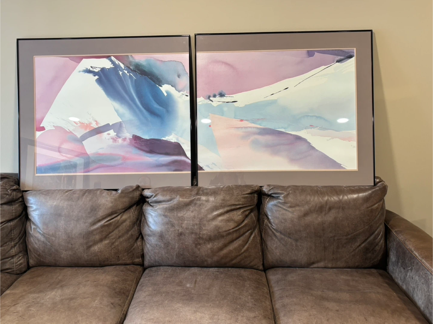 Framed Abstract Wall Art - Set of 2 - photo 2