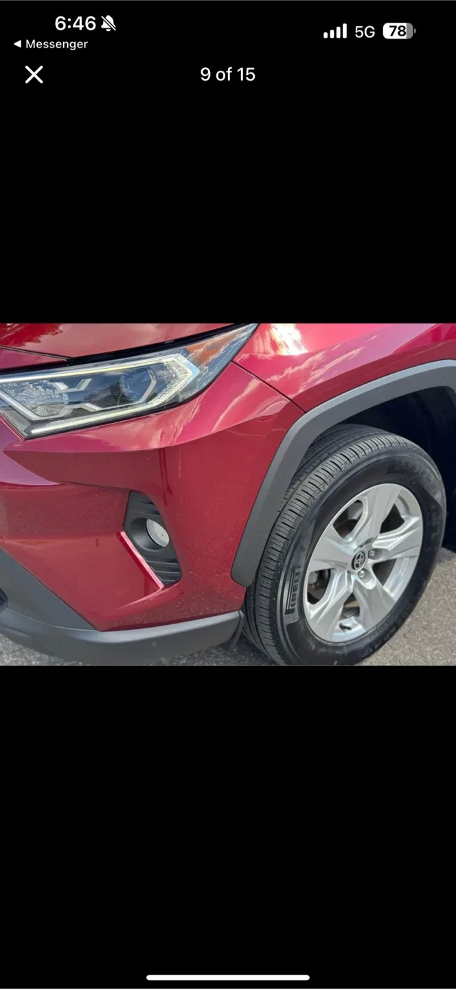 Red Toyota RAV4 XLE Premium image indicator(8)