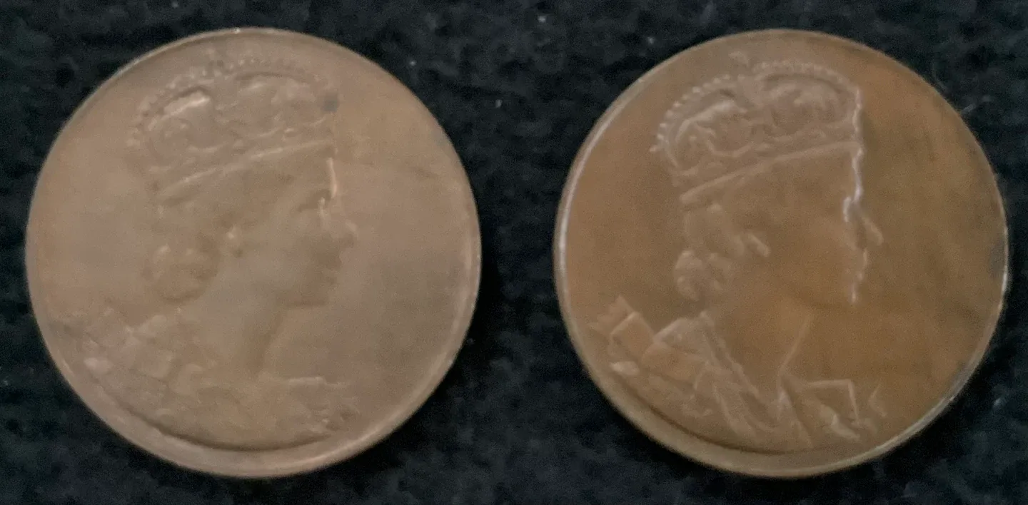 1953 Coronation Medallions