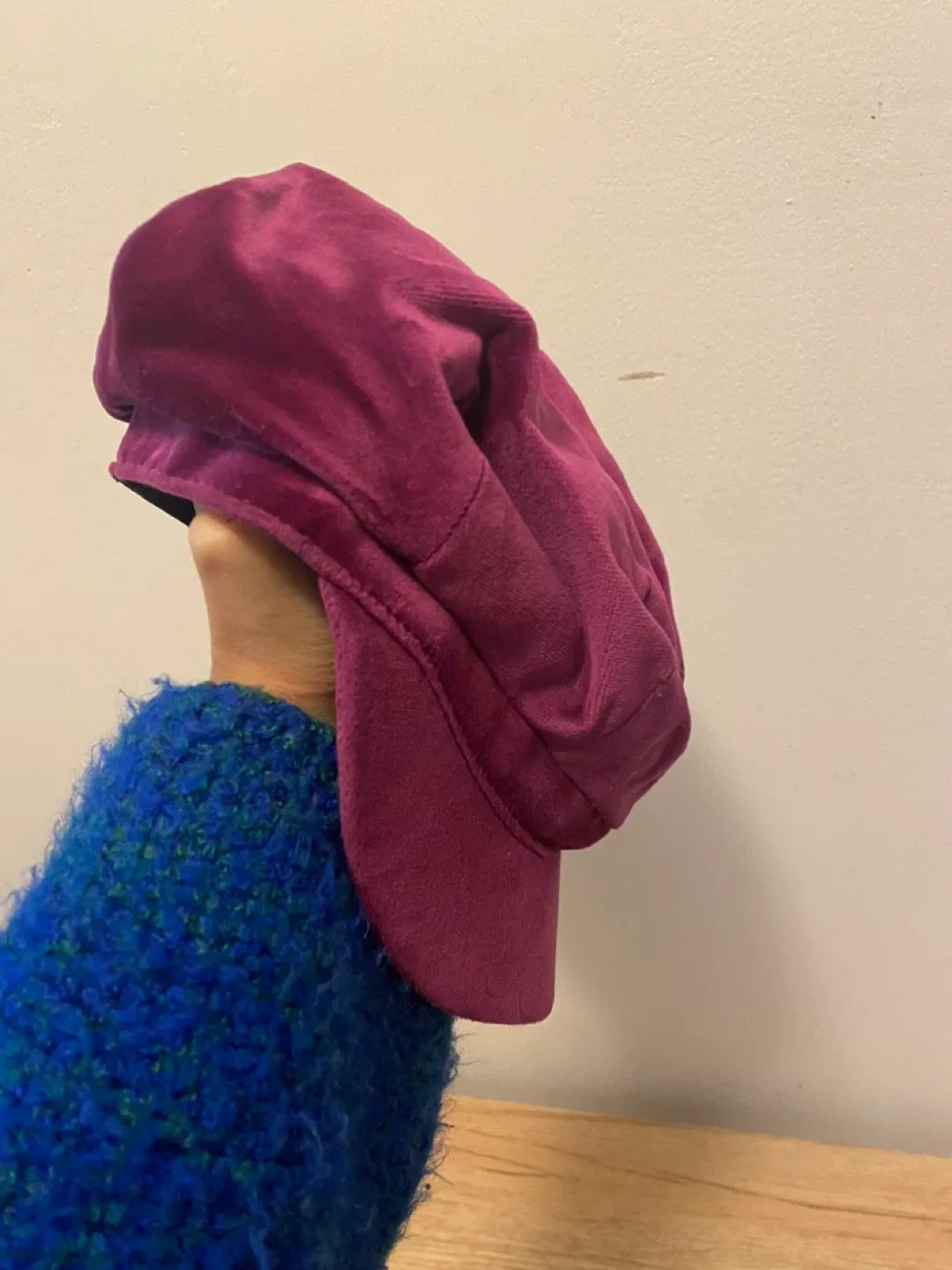 Burberry Velvet Hat - Size M image indicator(2)