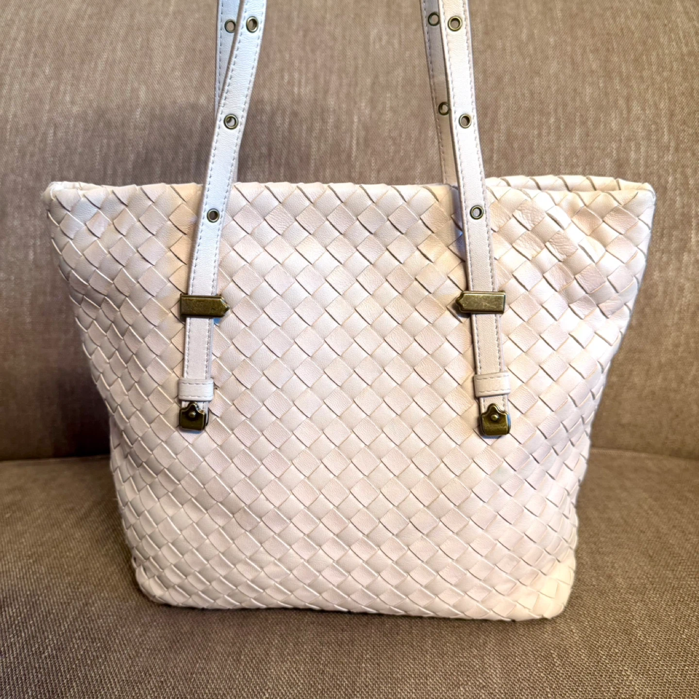 Bottega Veneta Nappa Leather Tote Bag