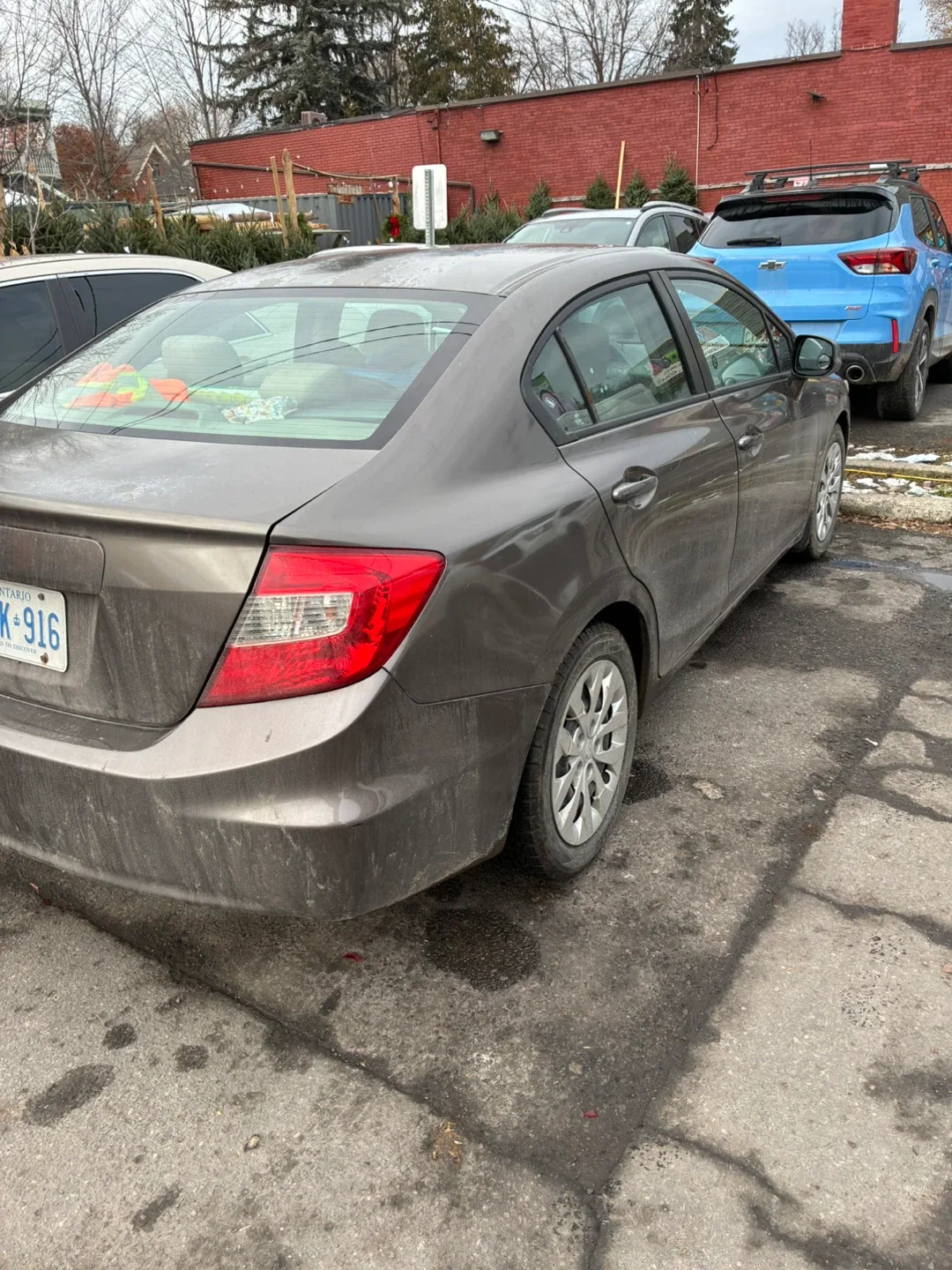 Honda civic 2012 EXL odometer 260k image indicator(5)