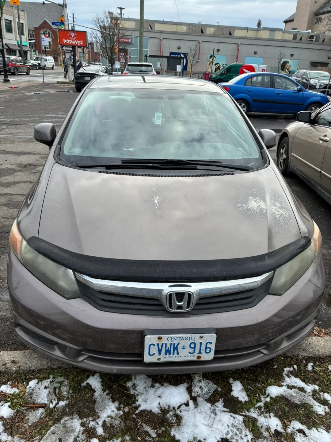 Honda civic 2012 EXL odometer 260k image indicator(3)