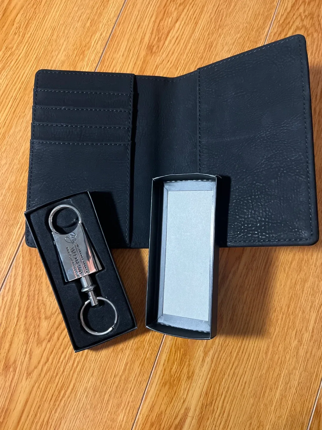 Wallet and Keychain Set