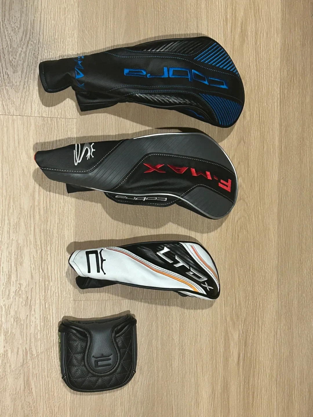 Cobra Golf Head Covers - Driver, Fairway, Putter