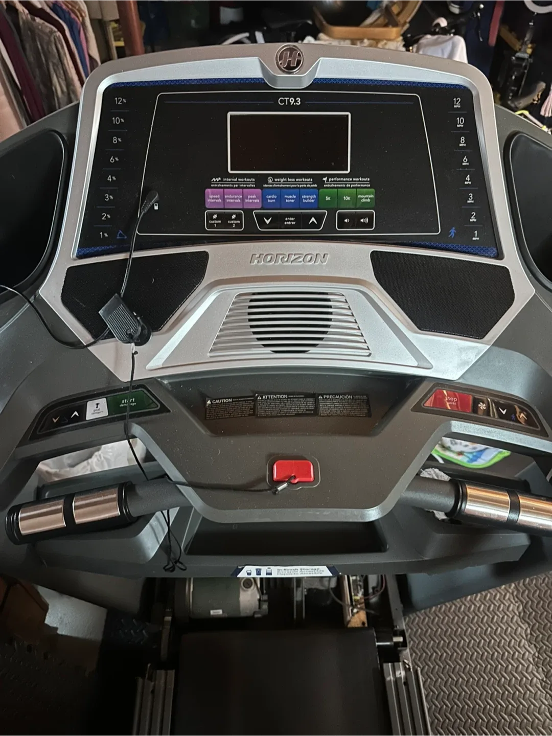 Horizon treadmill CT9.3 for walking