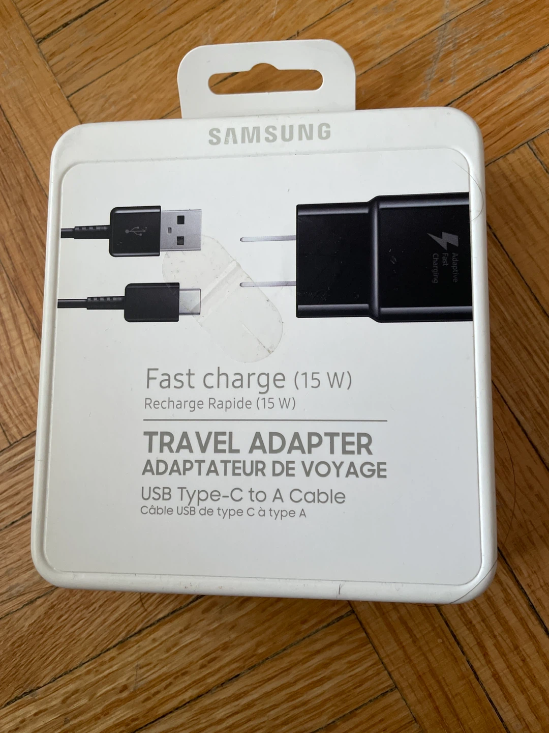 New Samsung 15W Fast Charge Travel Adapter