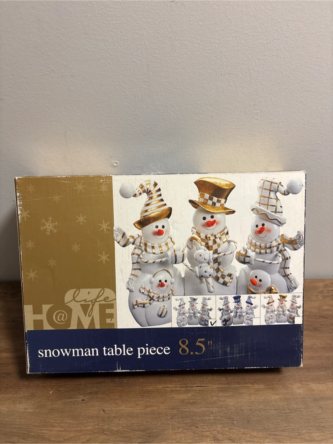 Gorgeous Christmas Snowman Table Piece 8.5" - photo 3