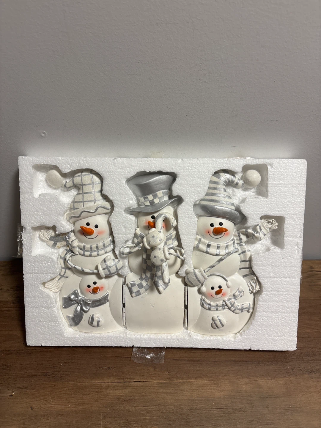 Gorgeous Christmas Snowman Table Piece 8.5" - photo 4