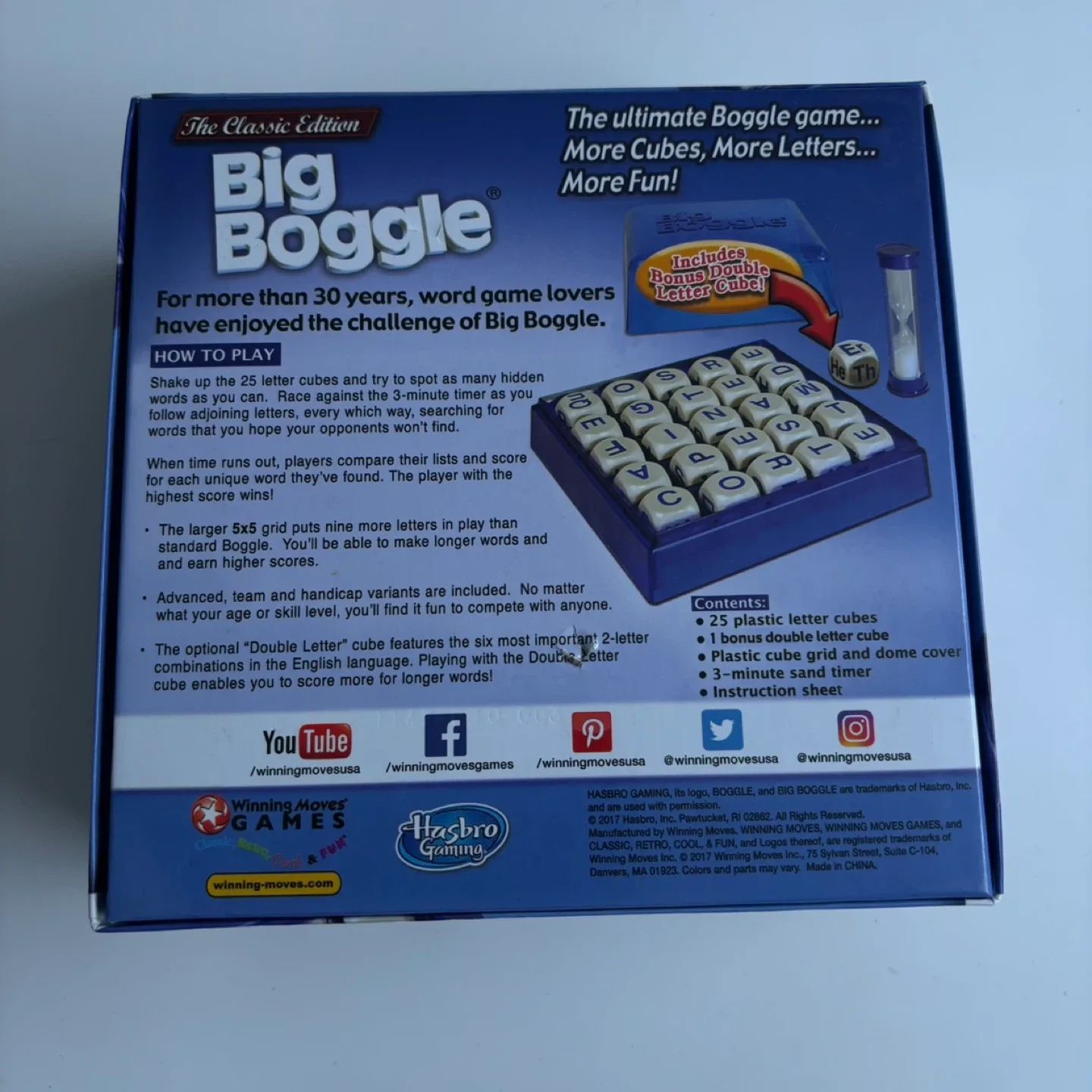 Big Boggle Classic Edition Word Game image indicator(3)