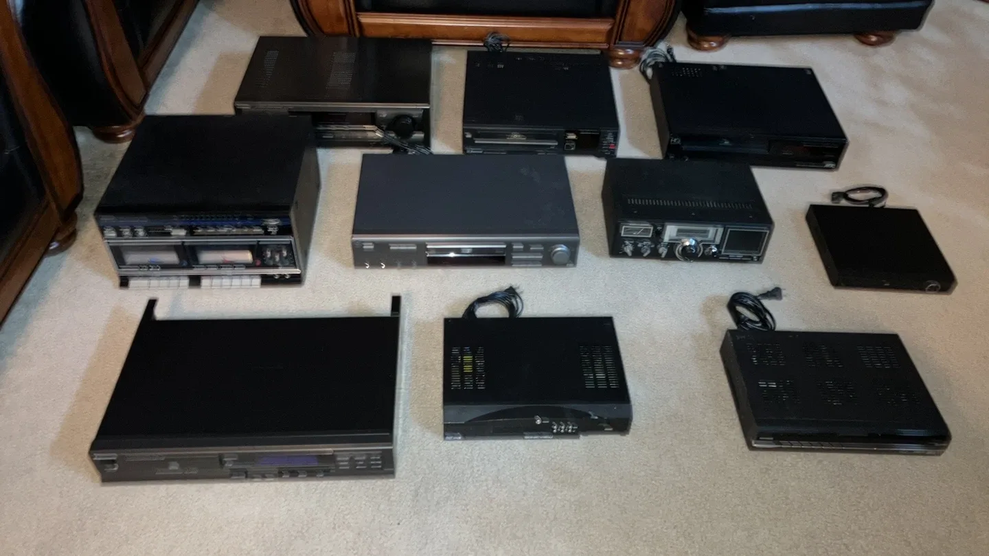 Electronics –  Radios / Stereo / DVD / VCR / Cassette Deck