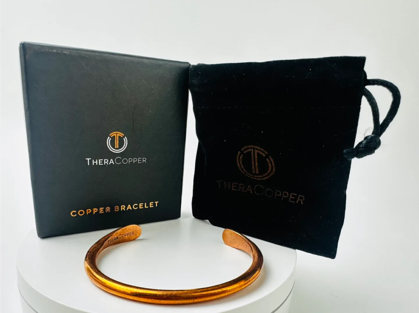 ✨ 100% Pure Copper Bracelet — TheraCopper (Hand-Forged) ✨
