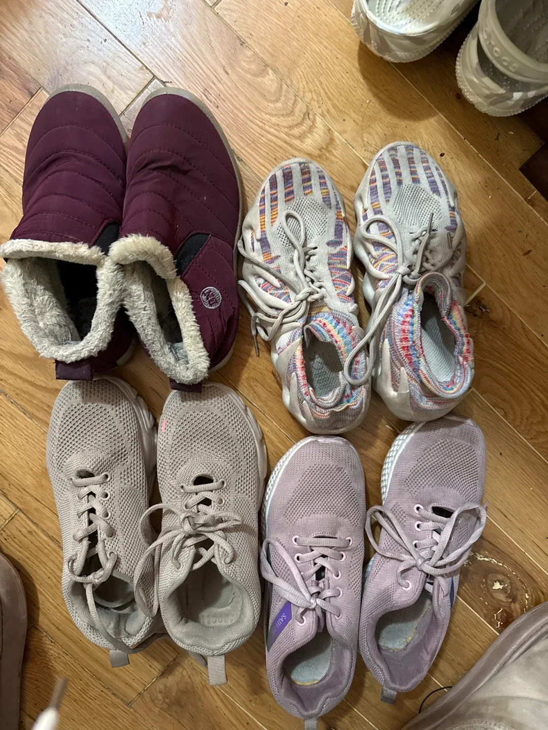 Assorted Used Shoes - Various Styles & Sizes