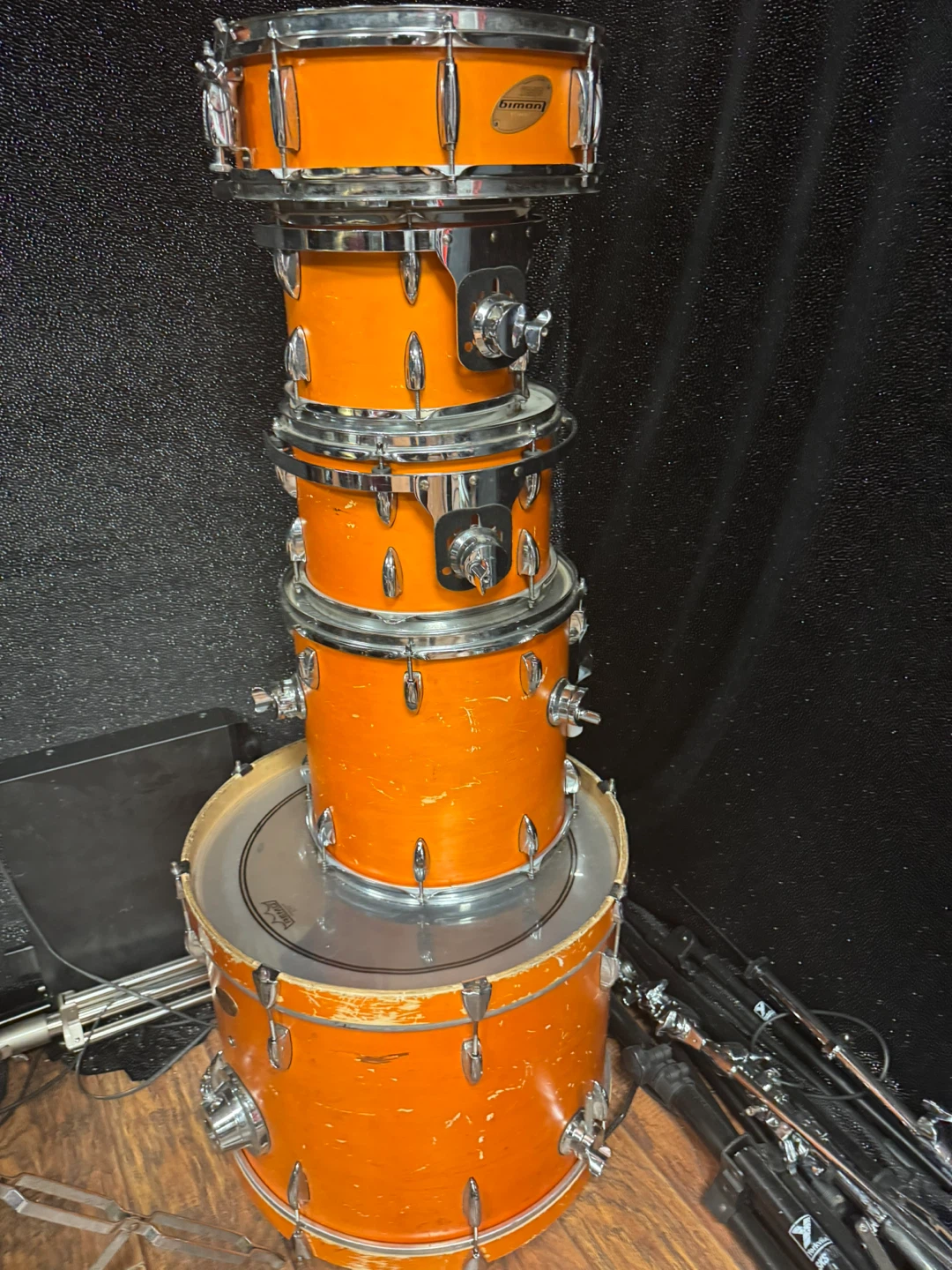 Ludwig Drum Set - Orange