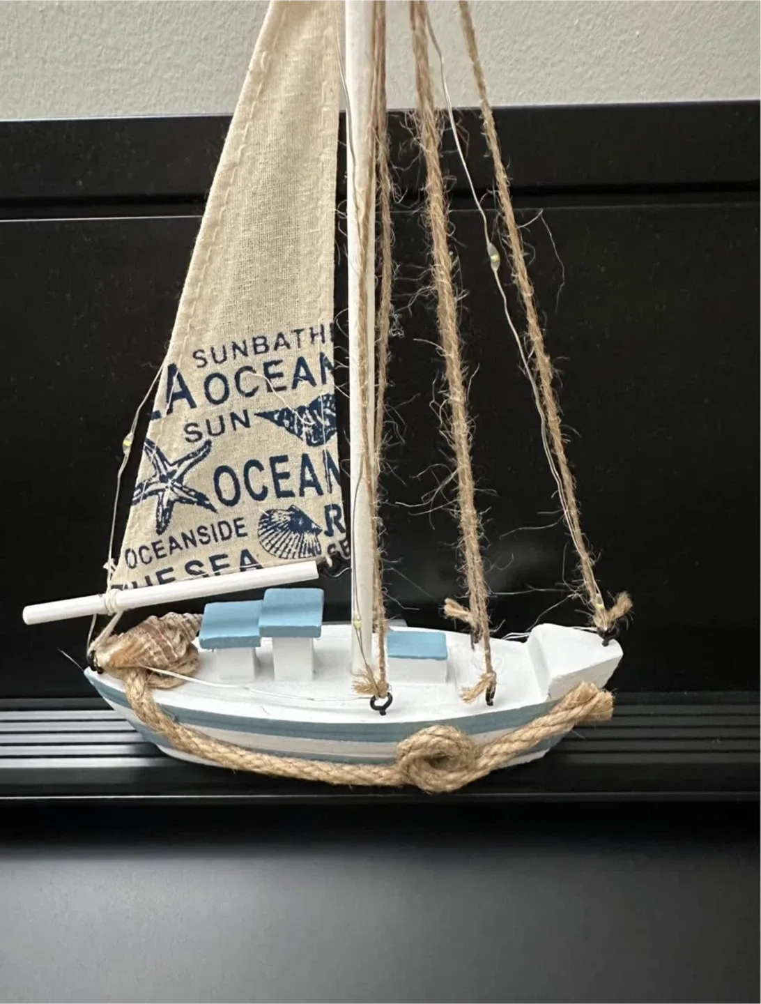 Decorative Sailboat with Lights image indicator(3)