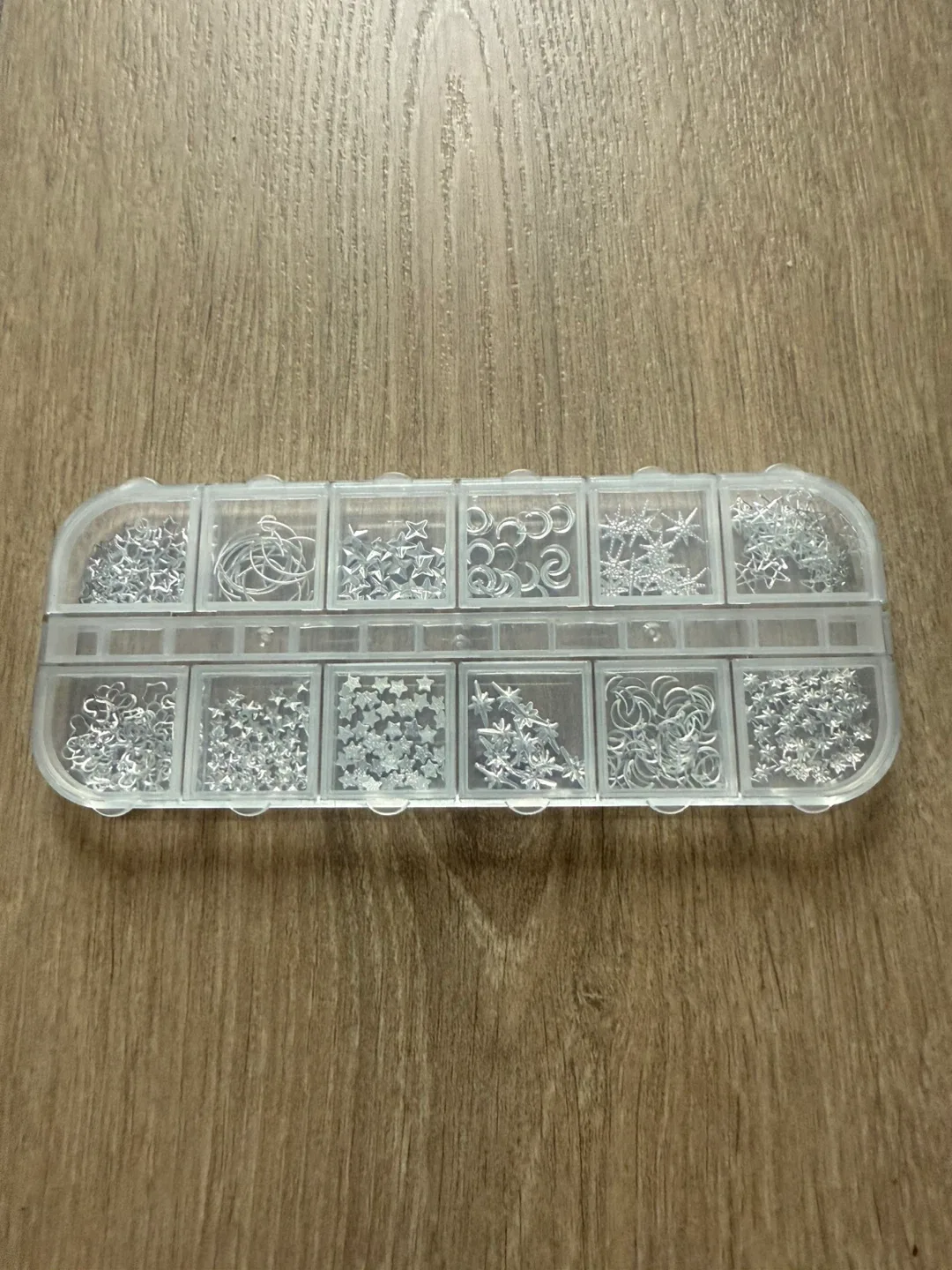 Nail Art Charms  Set - Silver image indicator(3)