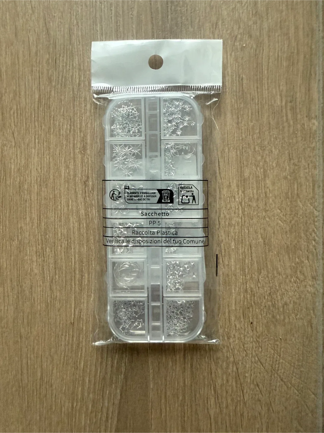 Nail Art Charms  Set - Silver image indicator(4)