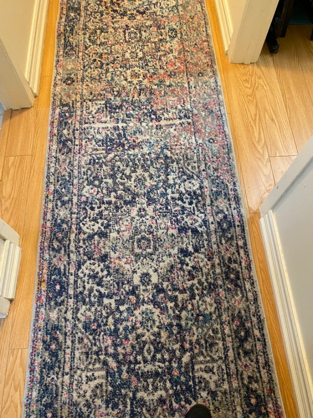 nuLoom Bodrum Blue Rug - 2'6 x 12' image indicator(2)