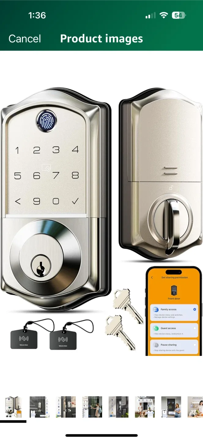 Keyless Entry Door Lock with Keypad