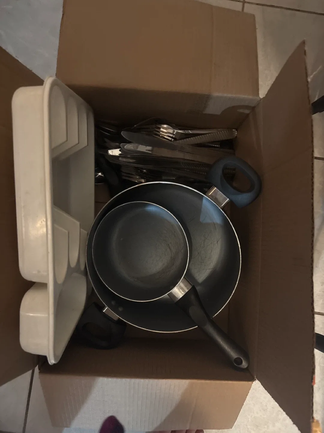 Pans, Cutlery & Kitchen Organizer