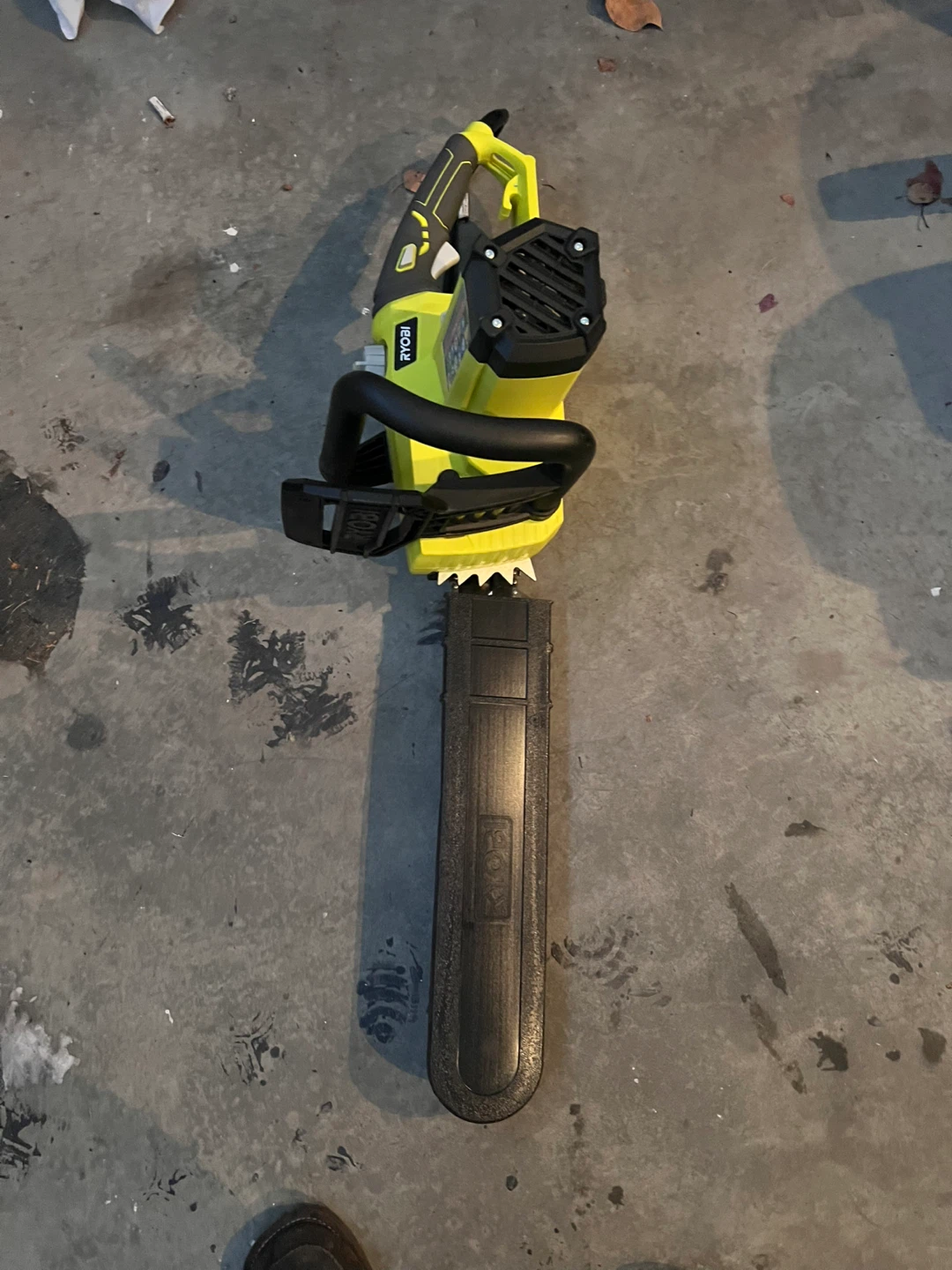 Ryobi Electric Chainsaw #Cleanout
