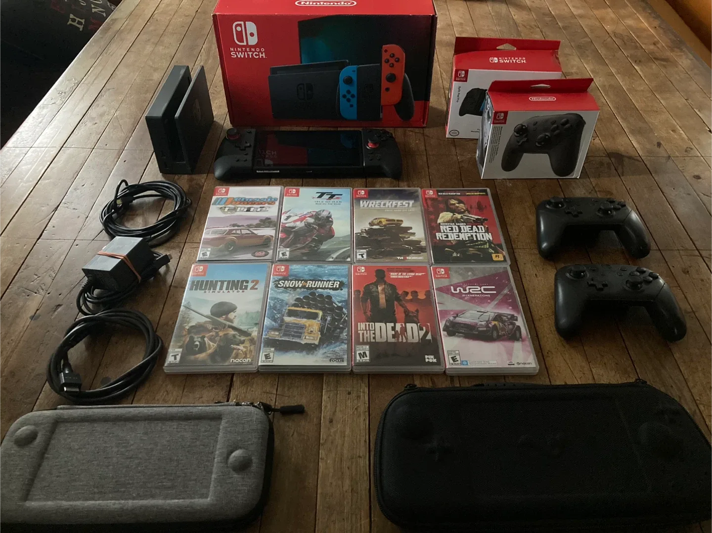 Nintendo Switch Bundle with Games & Accessories