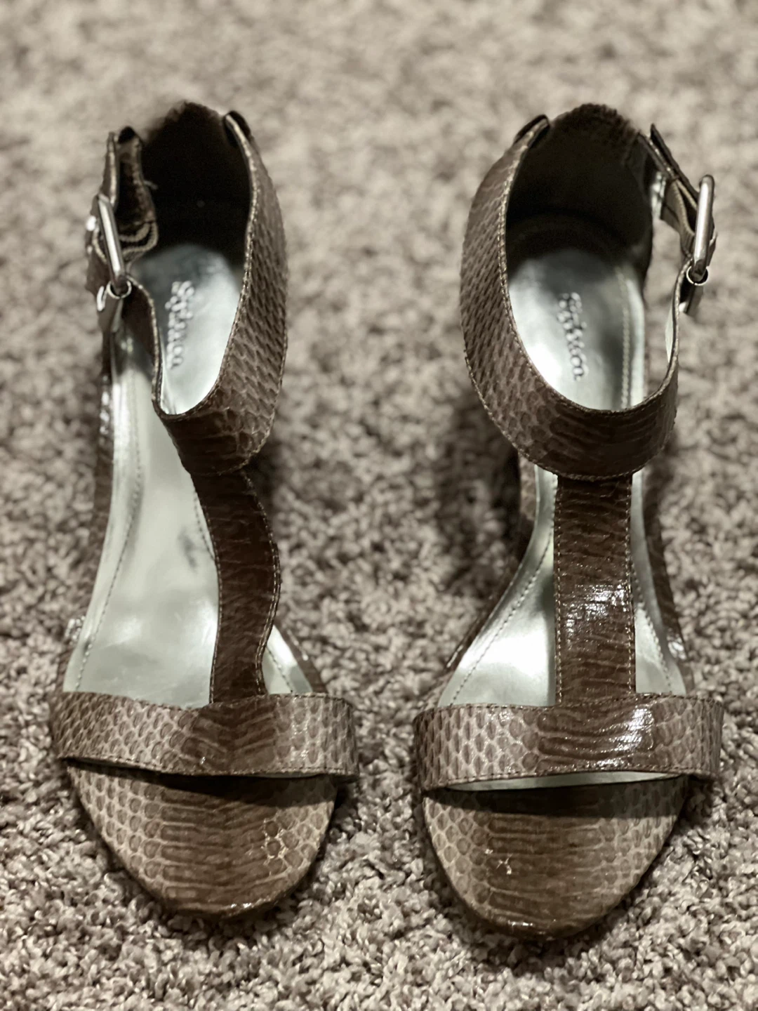 Style&co. Snakeskin Heels, #Cleanout - photo 3
