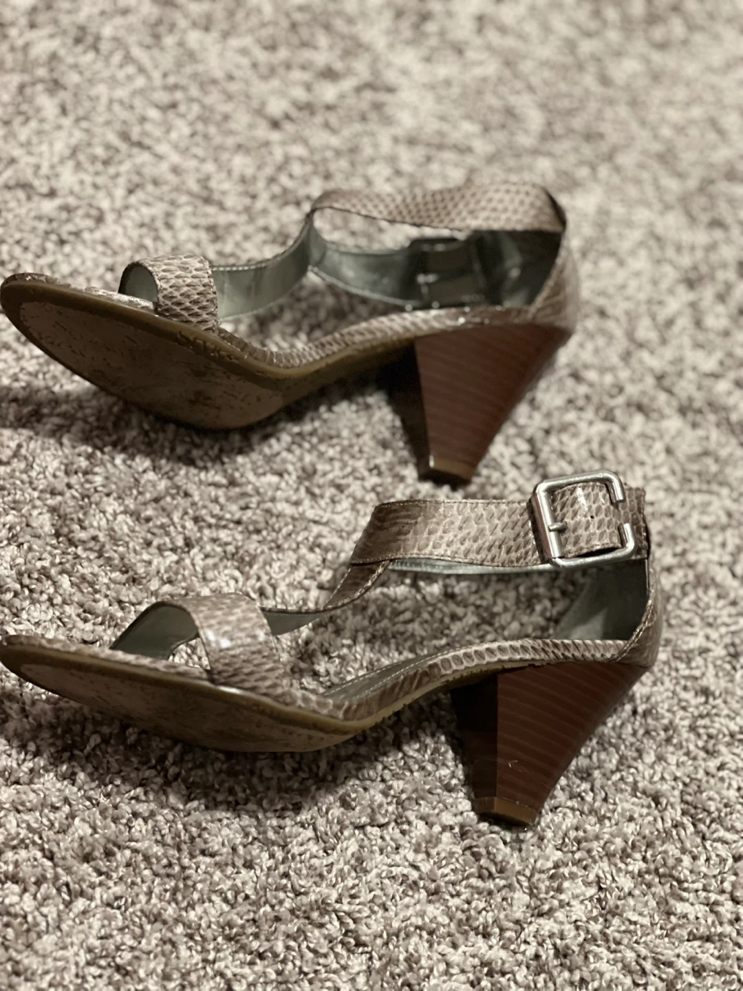 Style&co. Snakeskin Heels, #Cleanout - photo 2