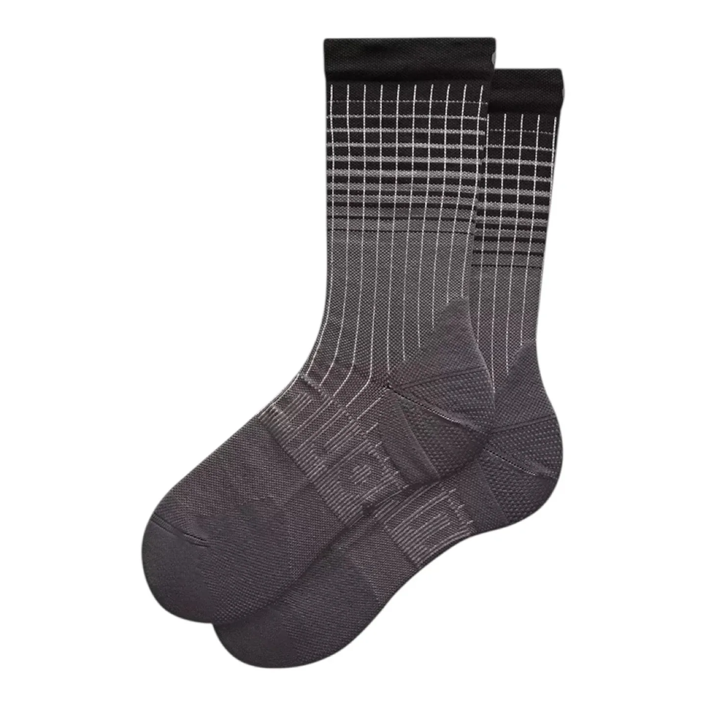 Lululemon x Pelaton Men's Power Stride Crew Socks Size M Grey