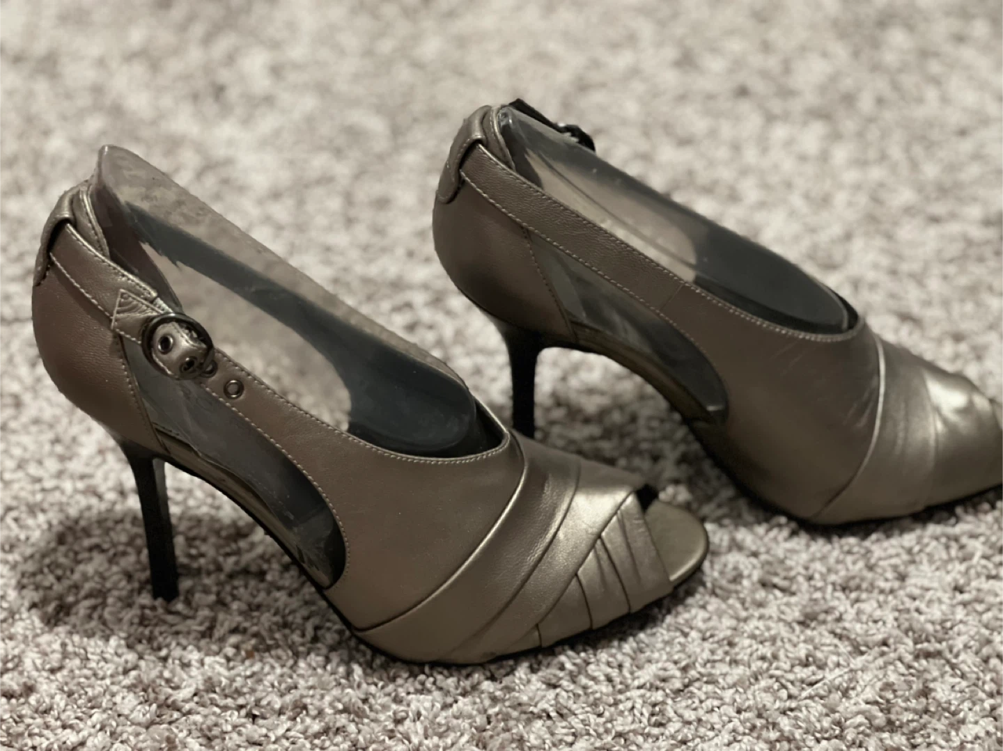 Marc Fisher Bronze Heels #Cleanout