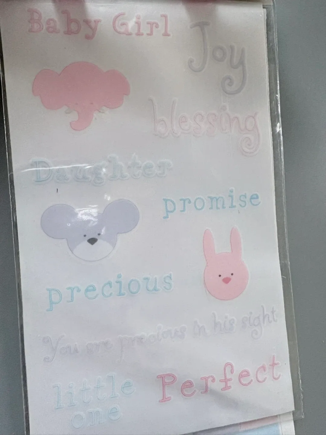 Colorbok Multi Flip Pack Embellishments - Baby Girl Theme image indicator(4)