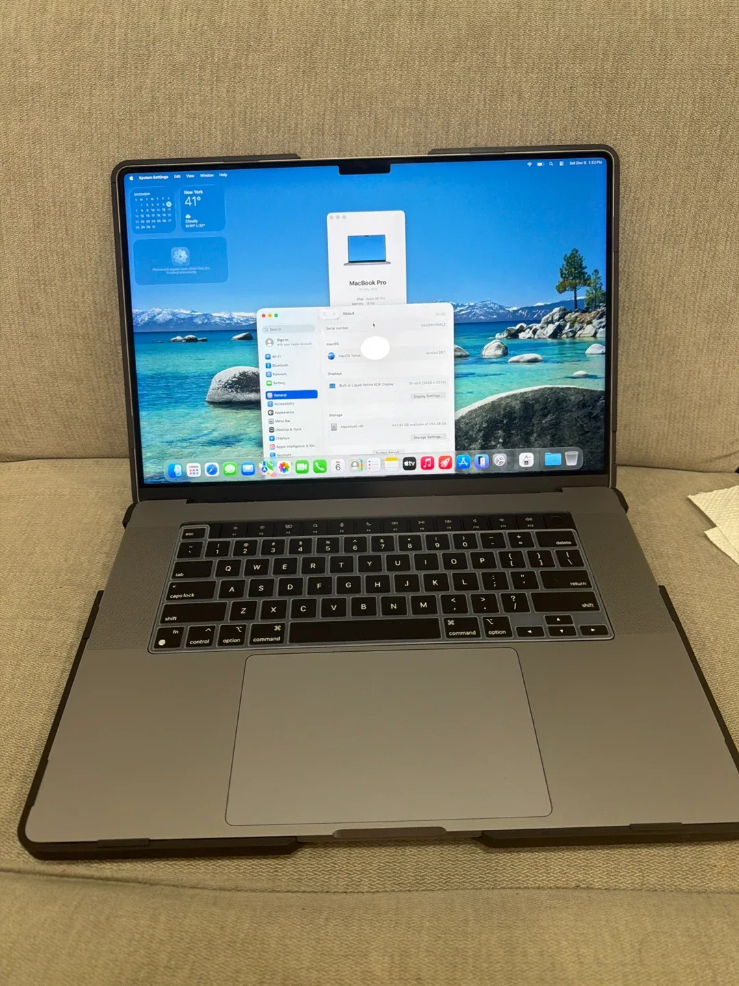 MacBook Pro 16” m1 16gb ram 500gb ssd !
