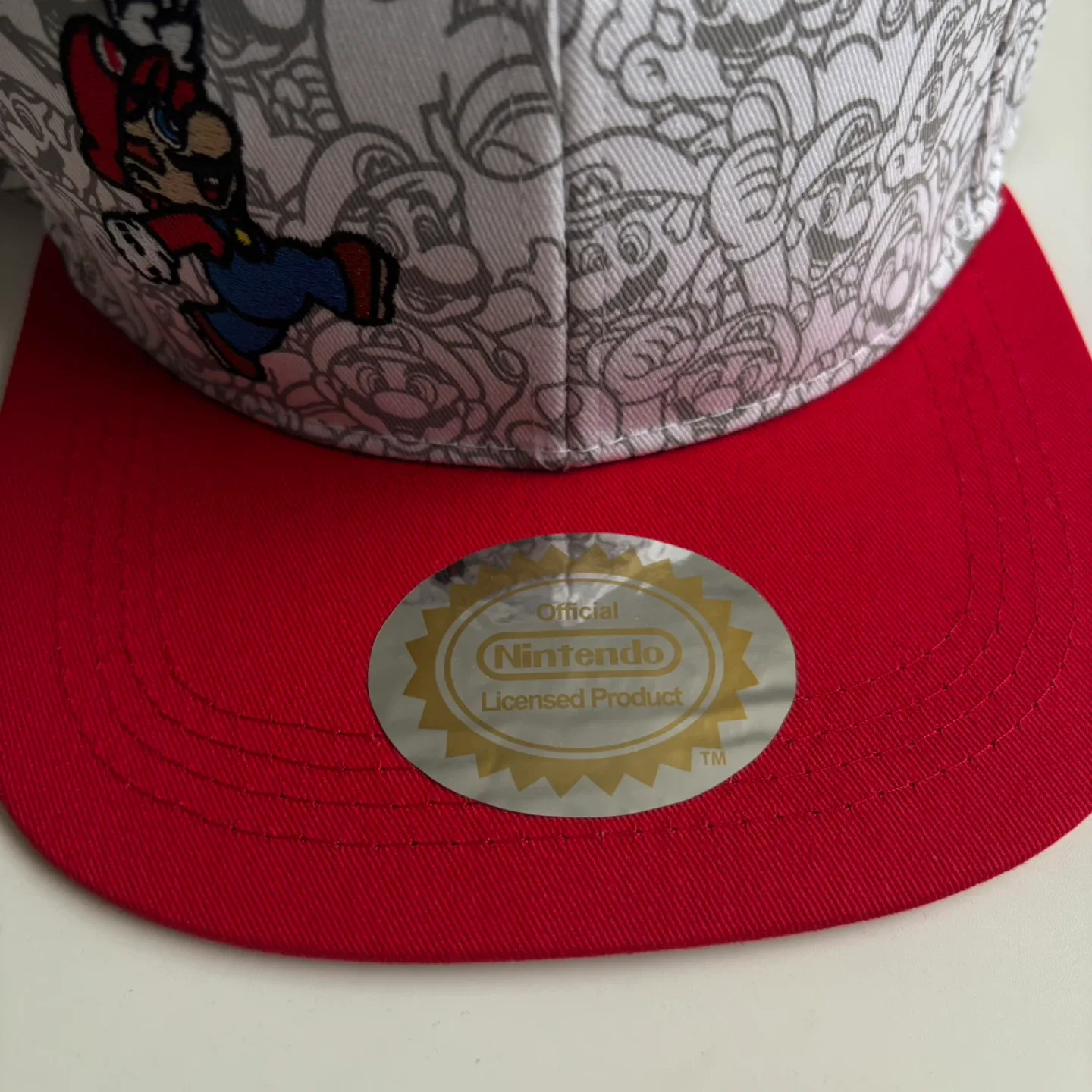 NEW Super Mario Baseball Cap - One Size #cleanout image indicator(6)
