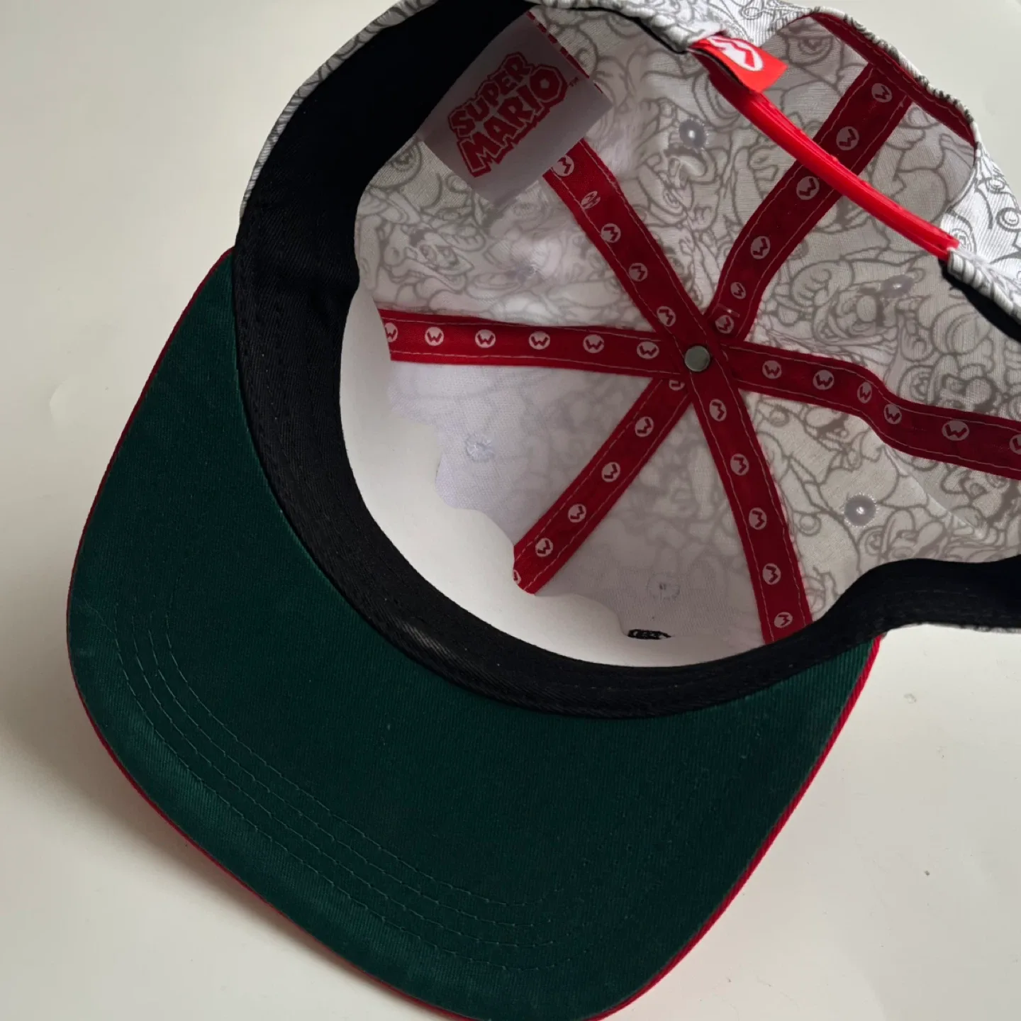 NEW Super Mario Baseball Cap - One Size #cleanout image indicator(5)