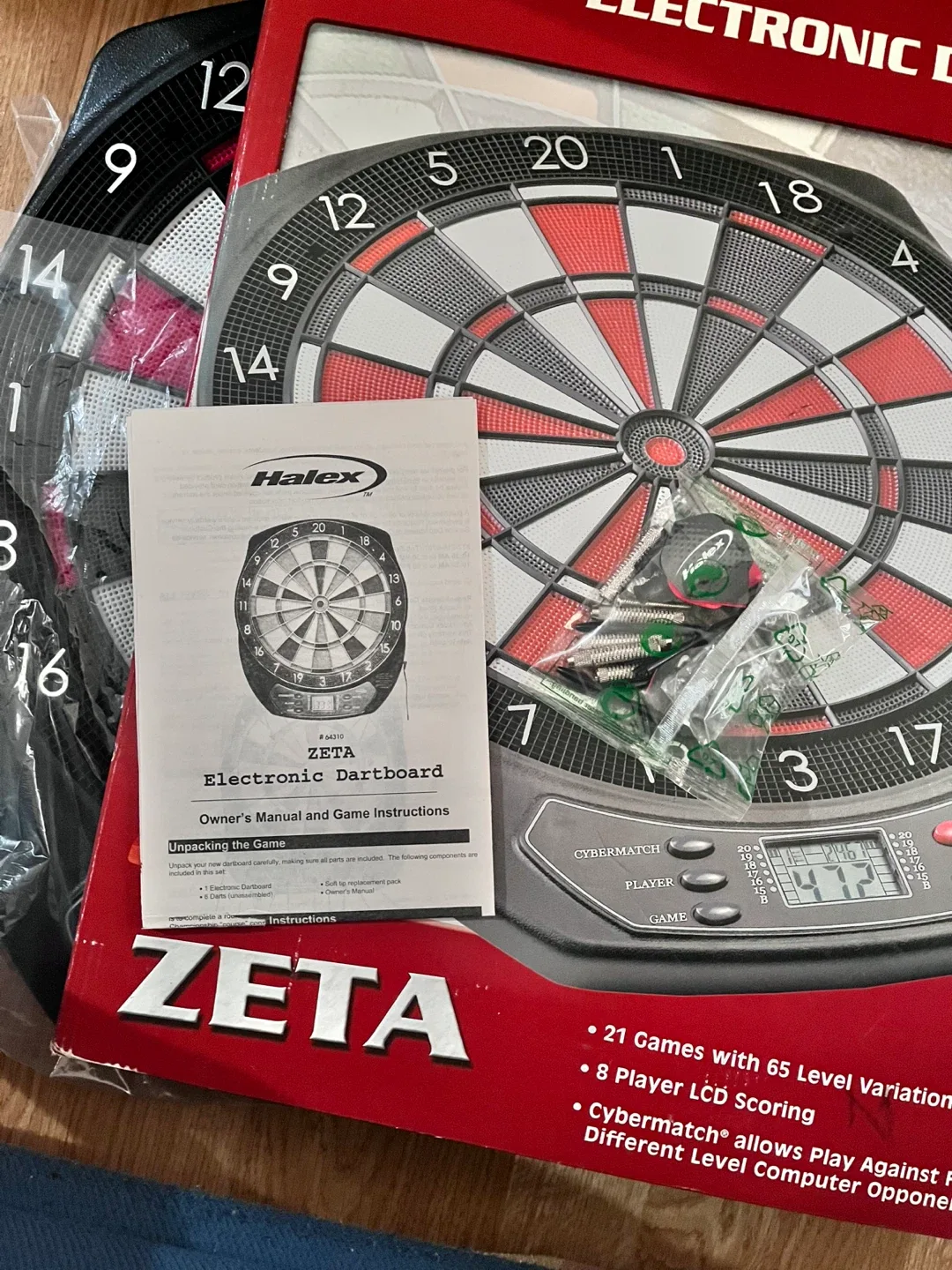 Halex Zeta Electronic Dartboard image indicator(2)
