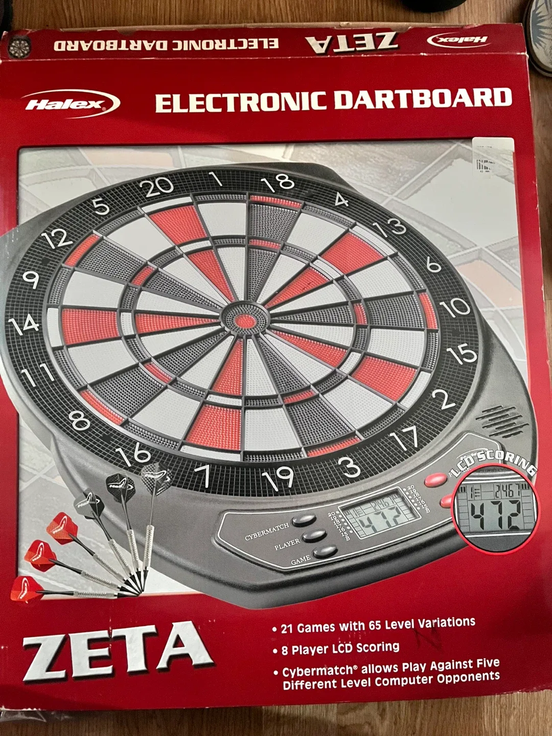 Halex Zeta Electronic Dartboard