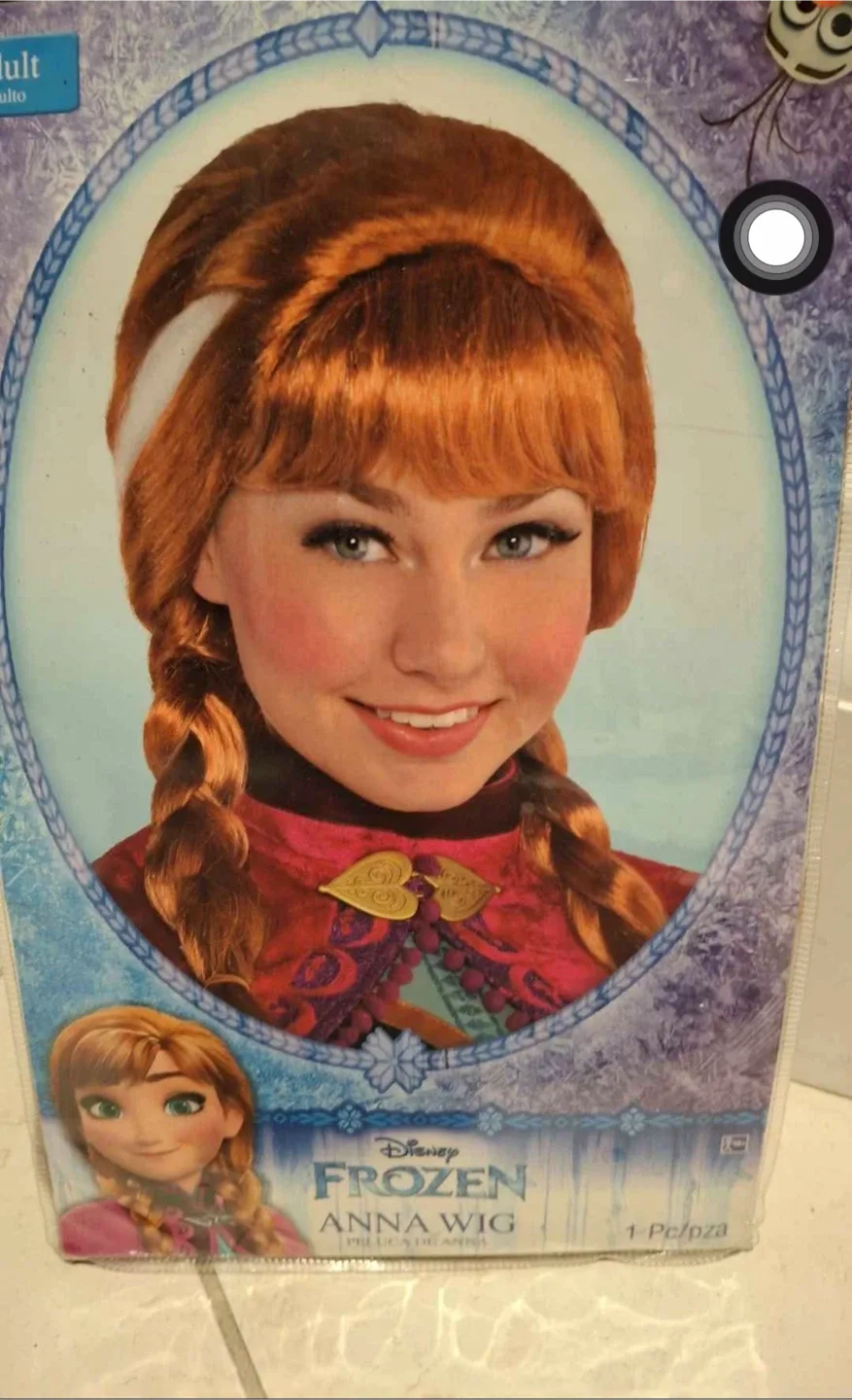 Disney Frozen Anna Costume & Wig - Adult X-Large